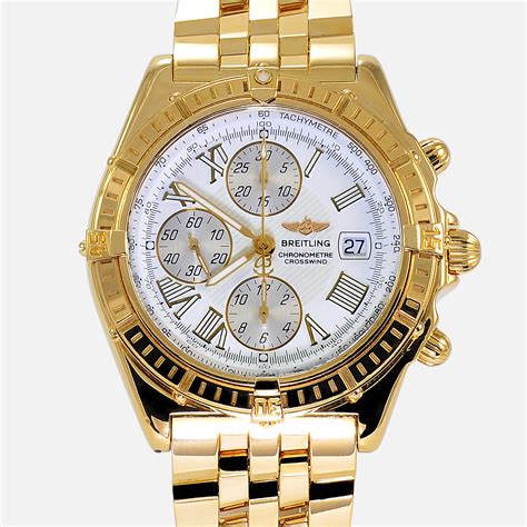 breitling gold watches|breitling watches for men goldsmiths.